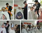 长沙美琪护肤造型团队来方舟老年人之家开展爱心“义剪”活动